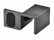 Left Hand Shower Door Stop - Gun Black Dumb Oil